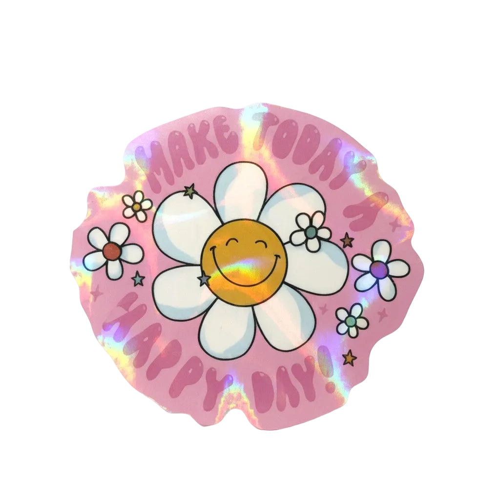 Make Today A Happy Day Sticker