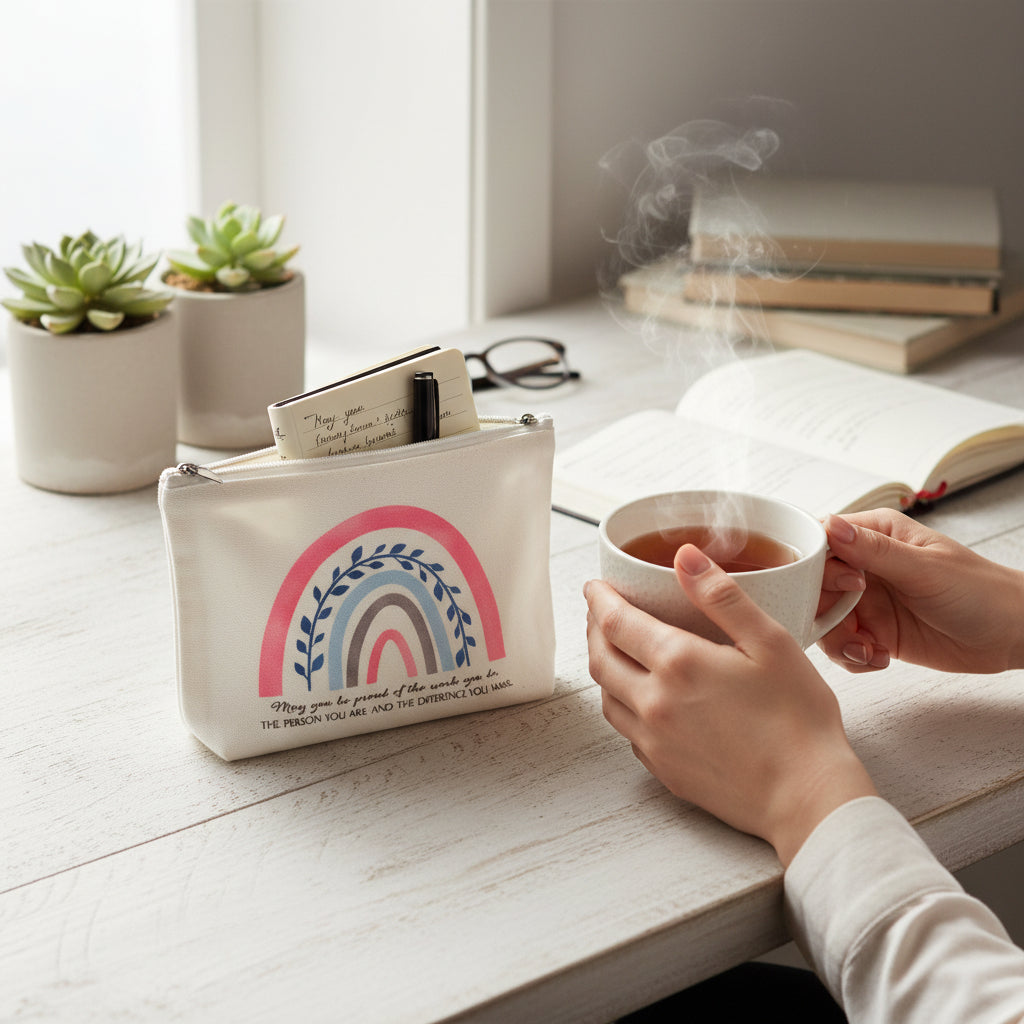 Rainbow Cosmetic Bag