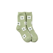 Green Fresh Daisy Socks