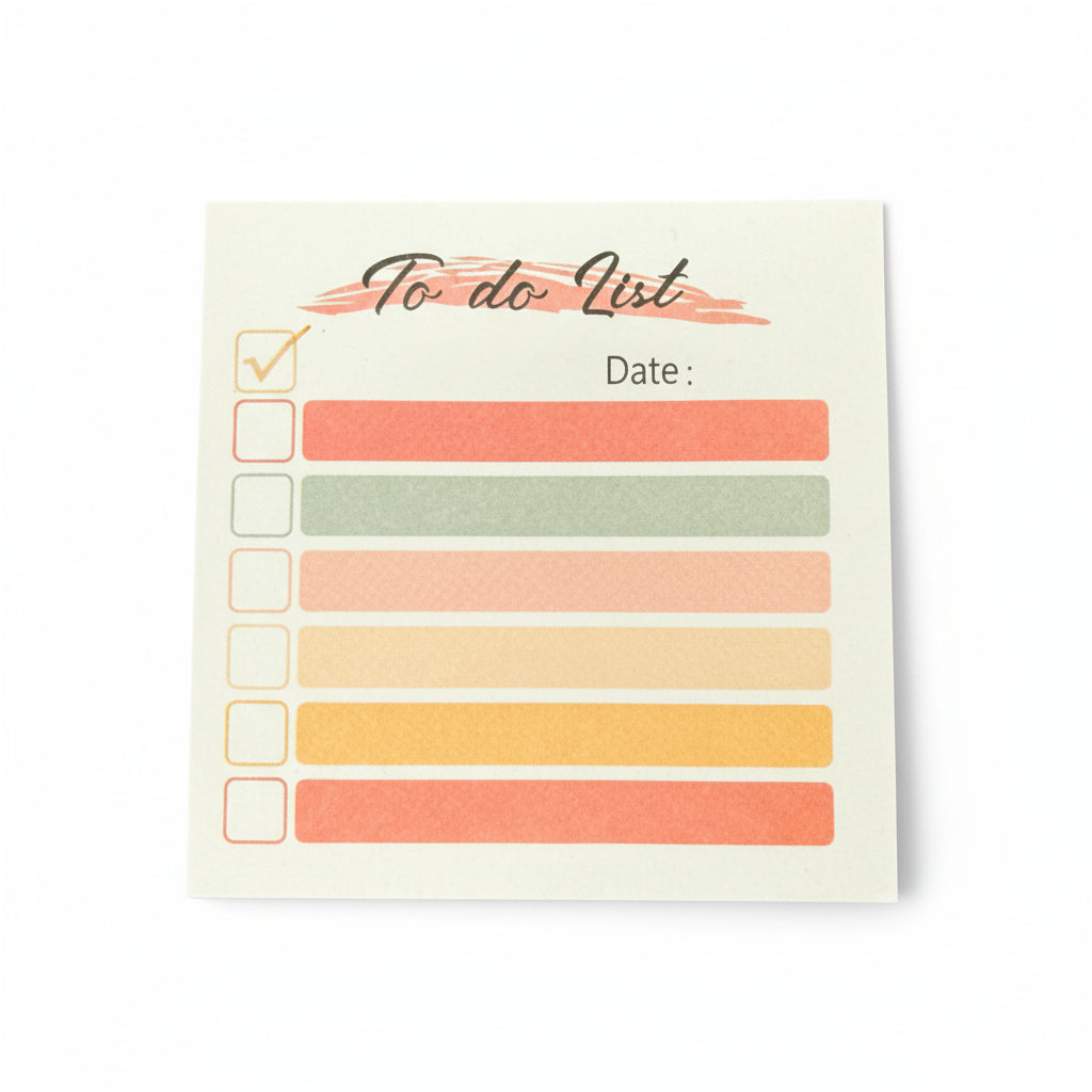 To Do List Sticky Note