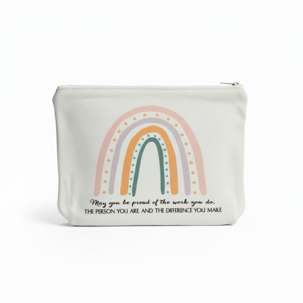 Rainbow Cosmetic Bag