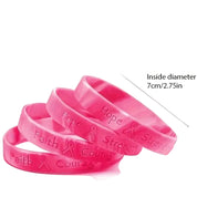 Breast Cancer Awareness Wrist Band